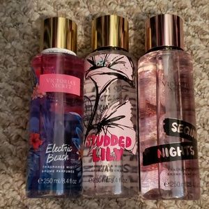 3 new Victoria's secret body sprays
